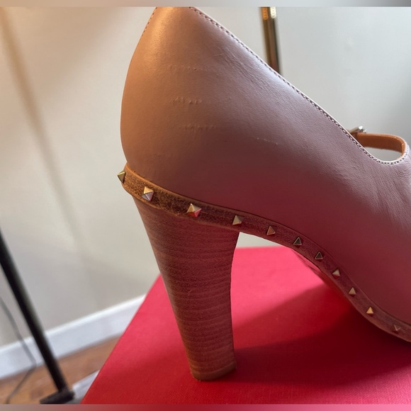 Valentino Garavani Mary Jane Size 36 EUC Blush Pink Color - Picture 4 of 15